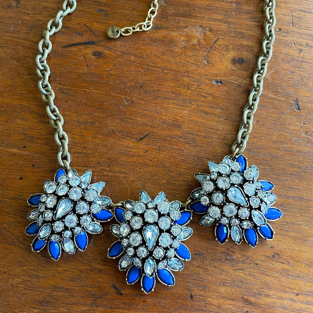 Ann Taylor Loft Rhinestone Necklace